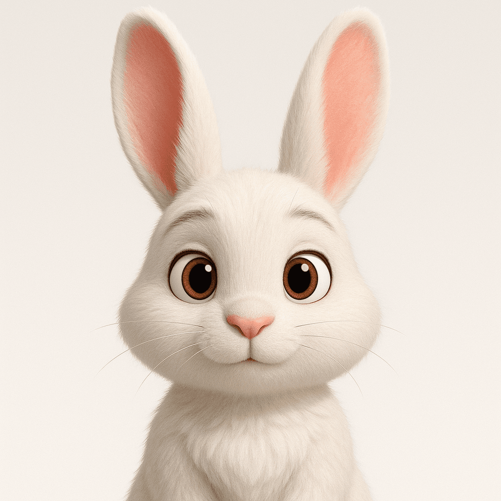 Bunny AI puppet character