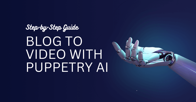 How to Convert Your Blogs into Video Content with AI