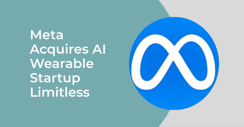 Meta Acquires AI Wearable Startup Limitless in Push for “Personal Superintelligence”