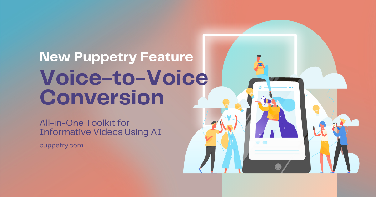 New Feature: Voice-to-Voice Conversion