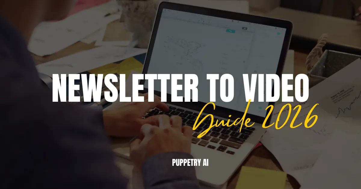 Newsletter to Video: Your Ultimate 2026 Guide