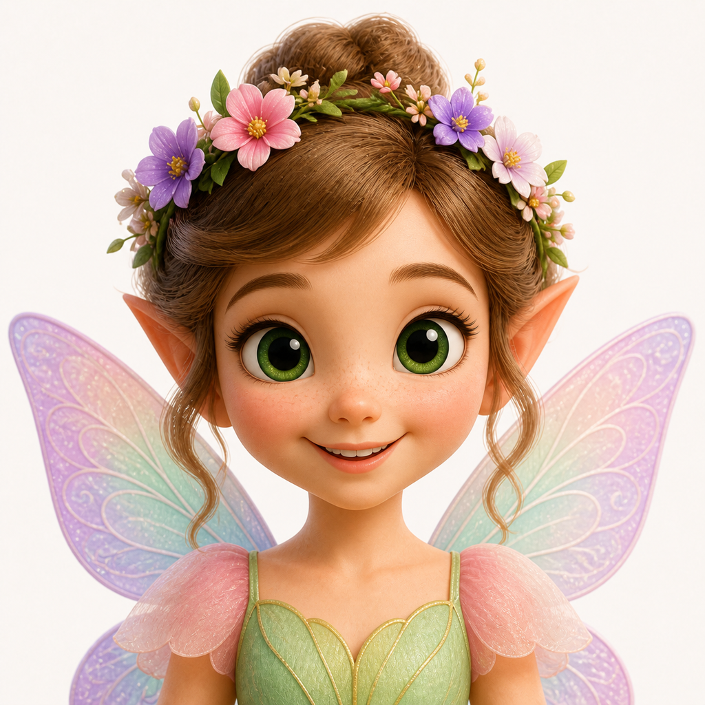 Fairy puppet character